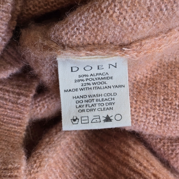 DÔEN Petra Cardigan in Coral XL NEW - Picture 10 of 12